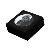 Boîte-cadeau chinoise de dragon de Yin Yang Boîtes À Souvenirs