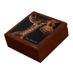 Boîte-cadeau de C-épine de Brown/or Coffrets Cadeaux