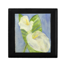 Boîte-cadeau de Lilly de calla Boîtes À Souvenirs