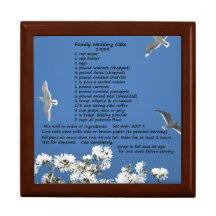 Boîte-cadeau de recettes de mariage boîtes à souvenirs