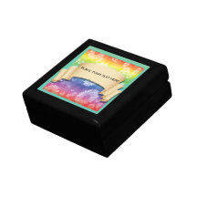 Boîte-cadeau florale boîte à bijoux