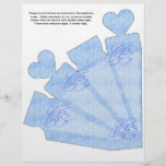 Boîte de cadeau de boîte de cône de coeur.  Fêtes  Prospectus Personnalisés