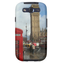 Boîte de téléphone de Londres et Big Ben (St.K) Coques Samsung Galaxy S3