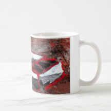 boîte rouge de match mug