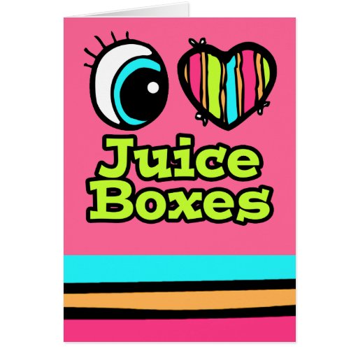 Boîtes lumineuses à jus d'amour du coeur I d'oeil Cartes De Vœux