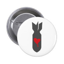 Bombardier d'amour badges publicitaires