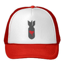 Bombardier d'amour casquettes
