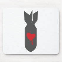 Bombardier d'amour tapis de souris