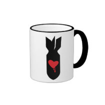 Bombardier d'amour tasses