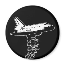 Bombardier de navette magnets
