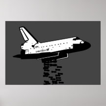 Bombardier de navette posters