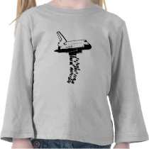 Bombardier de navette t-shirts