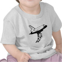 Bombardier de navette t-shirts