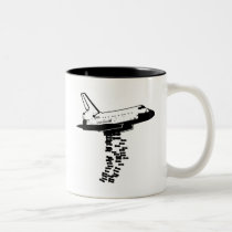 Bombardier de navette tasses