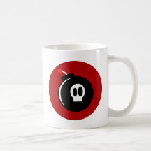 Bombe de crâne mugs à café