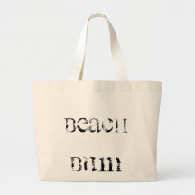 Bon à rien de plage sac en toile