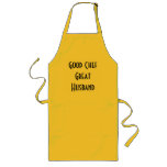 "Bon chef. Grand mari. " Tablier