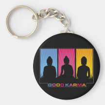 Bon karma Buddhas Porte-clefs