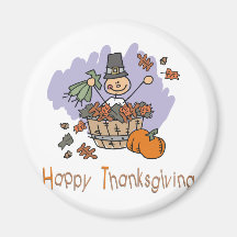 Bon thanksgiving aimant pour réfrigérateur