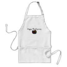 Bon thanksgiving (corne d'abondance d'art déco) tablier