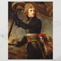 Bonaparte au pont d'Arcola par Gros, Antoine Prospectus Personnalisés