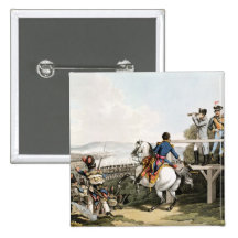 Bonaparte juste avant son vol badges