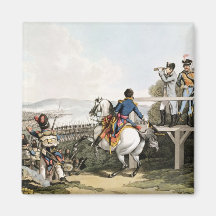 Bonaparte juste avant son vol magnets pour réfrigérateur