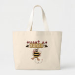 Bonbon à abeille comme miel sac de toile