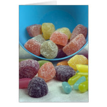 Bonbons et sucrerie carte
