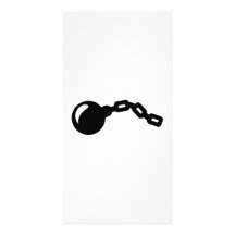 Bonds Ball Custom Photo Card