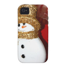 Bonhomme de neige et menthes poivrées étui Case-Mate iPhone 4