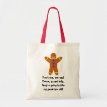 Bonhomme en pain d'épice sacs