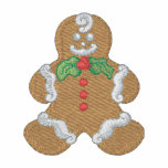 Bonhomme en pain d'épice sweatshirt à capuche avec brodé
