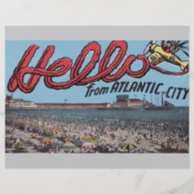 Bonjour d'Atlantic City, cru Prospectus Personnalisés