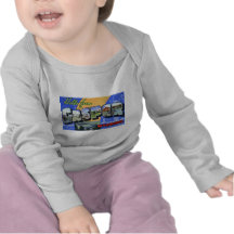 Bonjour de Casper Wyoming T-shirts