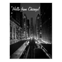 Bonjour de Chicago ! Cartes Postales