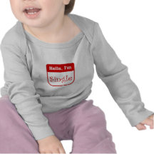 Bonjour, je suis plante grimpante infantile simple t-shirts