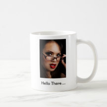 Bonjour là tasse à café