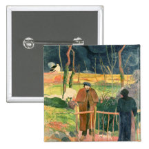 Bonjour, Monsieur Gauguin, 1889 Badges