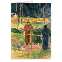 Bonjour, Monsieur Gauguin, 1889 Carte