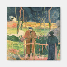 Bonjour, Monsieur Gauguin, 1889 Magnets Pour Réfrigérateur