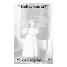 Bonjour, Père Noël ? - Papeterie Papier À Lettre Personnalisé