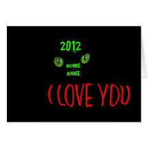 BONNE ANNEE 2012 CARTES DE VŒUX