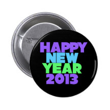 Bonne année 2013 badge