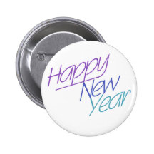 Bonne année badges avec agrafe