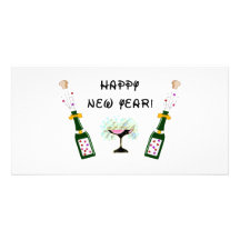Bonne année carte avec photo