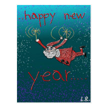 Bonne année cartes postales