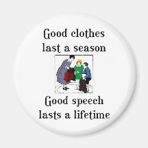 Bonne école de vêtements de la bonne parole indiqu
