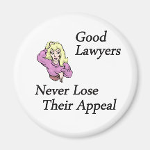 bonne femme d'avocats magnets