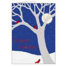 Bonnes fêtes arbre de Milou avec la carte de cardi